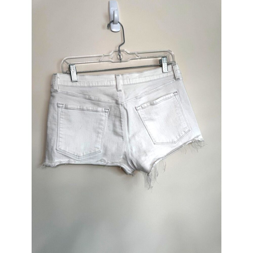 Stretchy Off White J Brand Denim Shorts - Picture 2 of 7